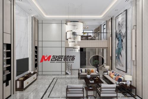 陽江市碧桂園中興鉑金灣現(xiàn)代風(fēng)格四居室裝修案例