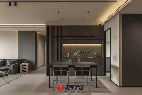 陽江市春州豪庭現(xiàn)代簡(jiǎn)約風(fēng)格三居室裝修案例